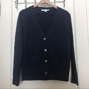 Women’s & other stories navy blue wool cardigan